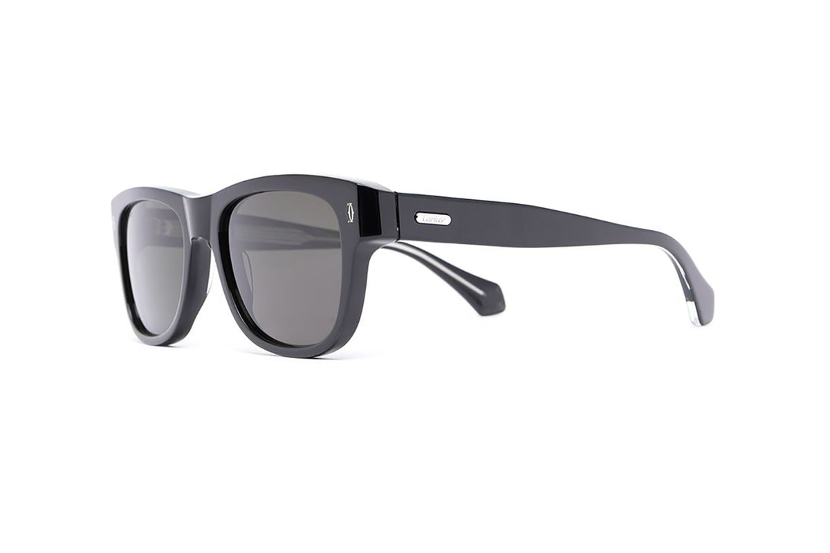 D-frame sunglasses / Black