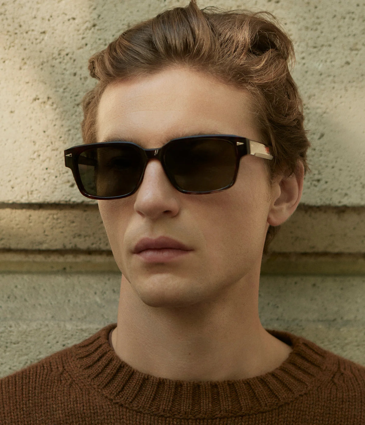 Beaux-Arts / Sunglasses / Black + Petrol lenses