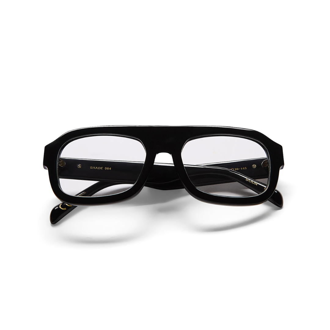 Shade 004 Black / Blue Light Lens