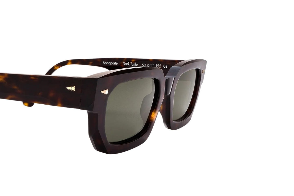 Bonaparte / Sunglasses / Dark Turtle + Dark Green lenses