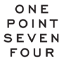 One Point Seven Four logo