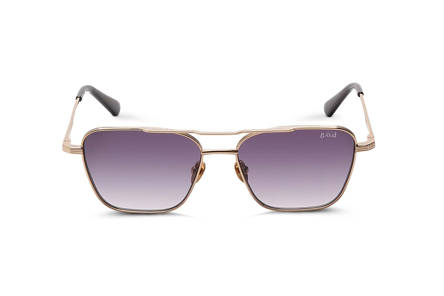 g.o.d Purple Sunglasses Moon Sunglasses – Rave Fashion Goddess main image 2