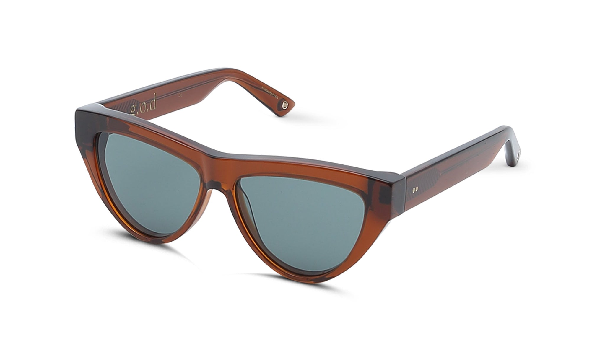 g.o.d Eyewear “Fifteen” model sunglasses in dark tortoise Upgrade Your Style with TURBOPEP Polarized Sunglasses | TikTok main image 4