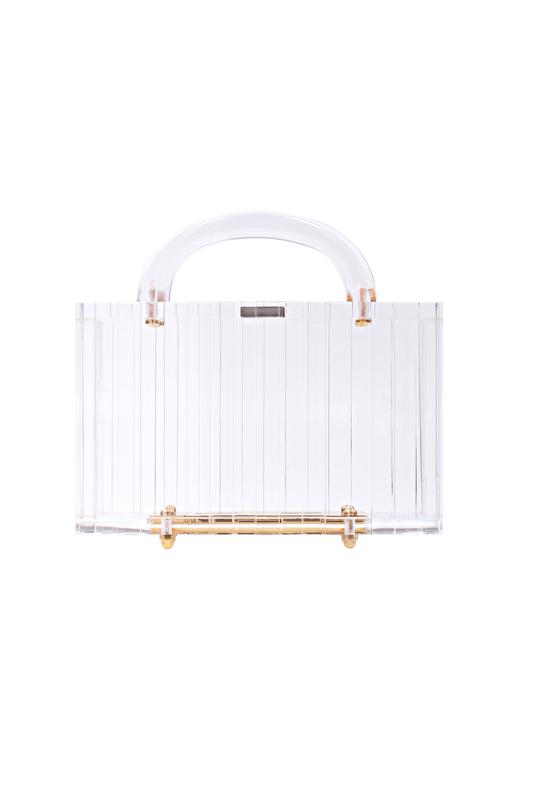 Lucite Pagoda Clear